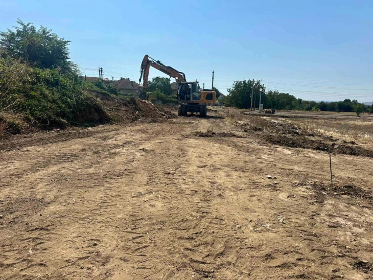 Се уредува индустриската зона во село Таринци