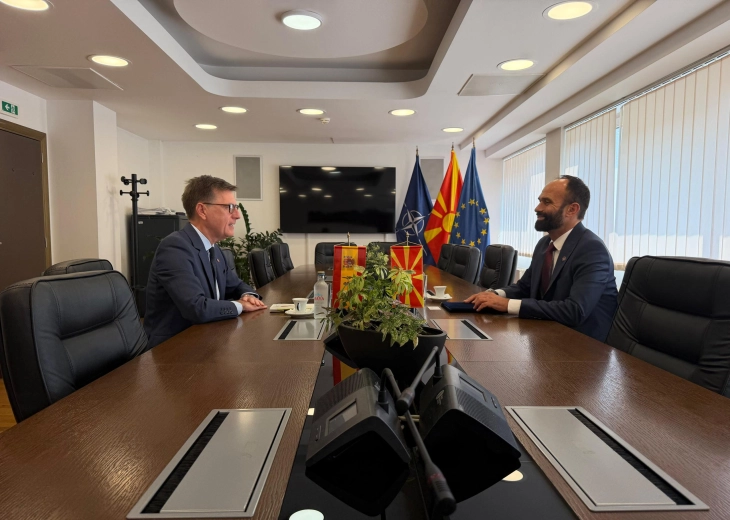 Шасивари – Соријано Ортиз: Продлабочување на соработката со Шпанија во реформите на правосудството