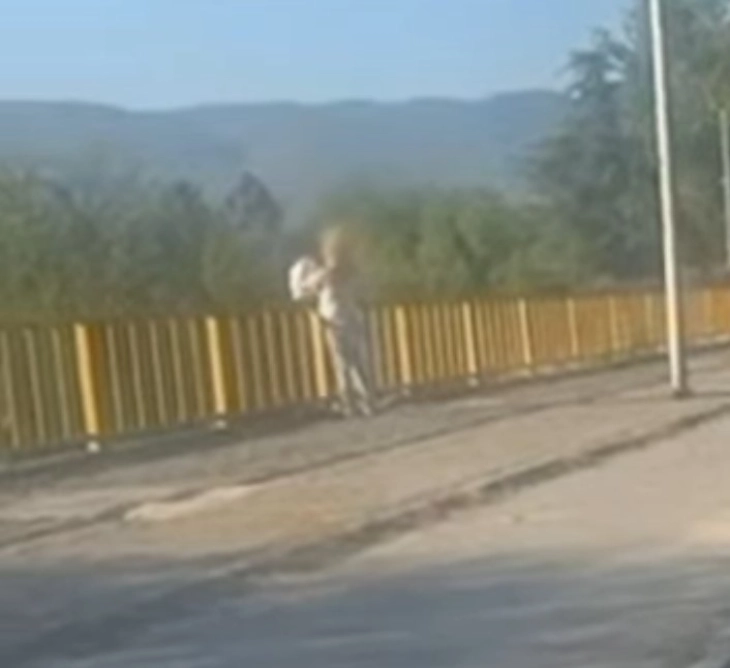 СВР Скопје ја откри и санкционираше жената која фрлаше отпадоци во Лепенец