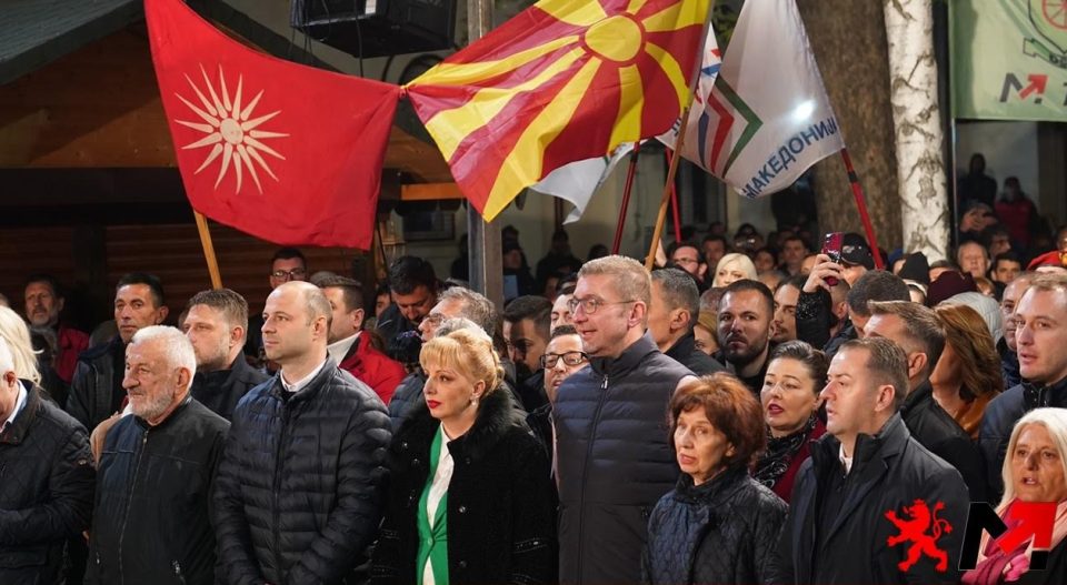 Мицкоски: Чувството на нервоза е што Ковачевски му ја сервираше Македонија на Ахмети