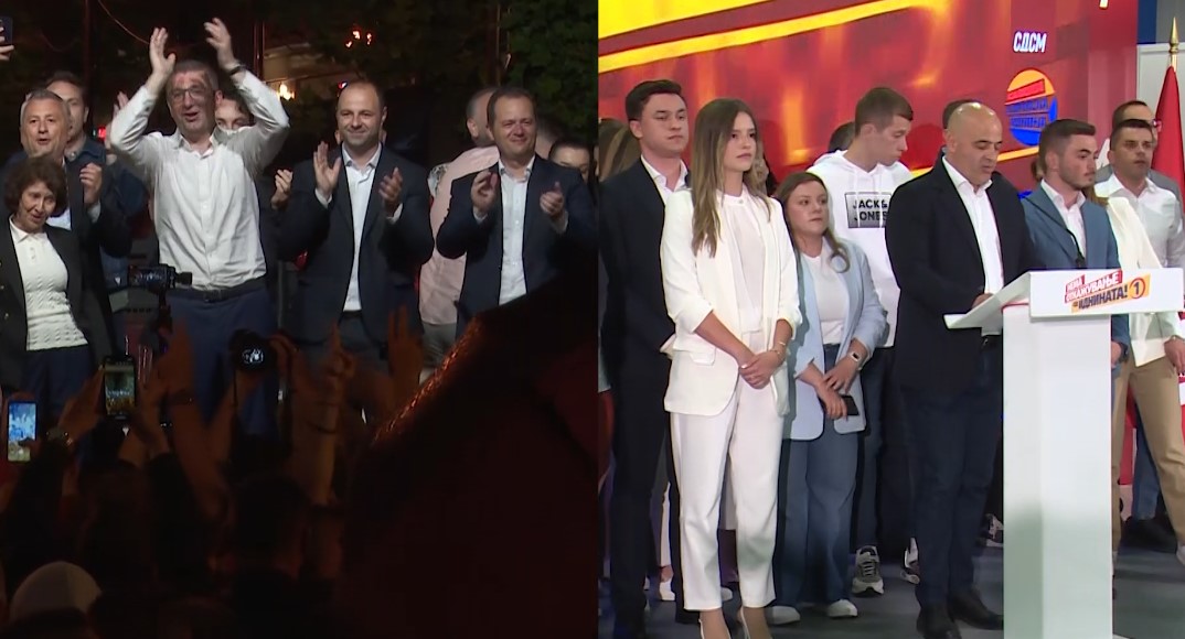 Огромна победа на ВМРО-ДПМНЕ со 58 пратеници, историски пораз на СДСМ со едвај 18 пратеници